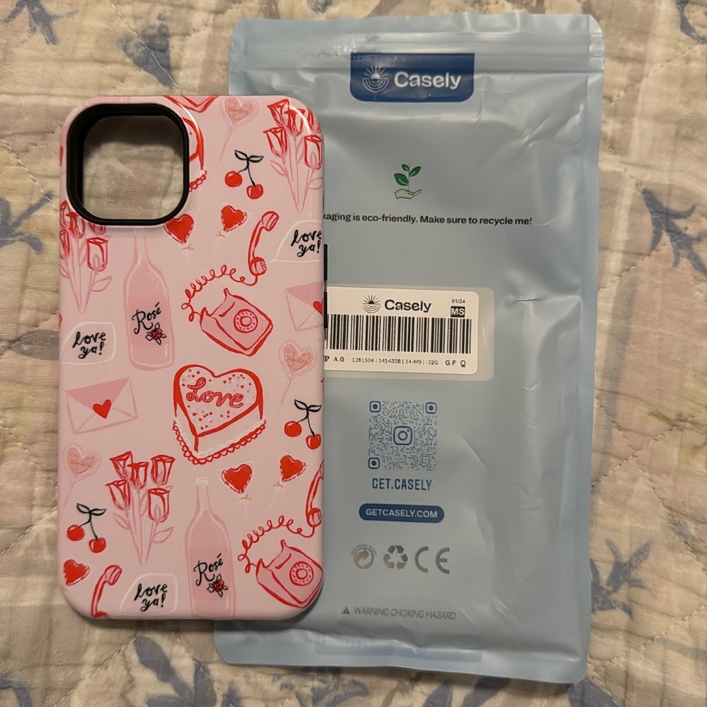Iphone 14 Casely Bold Valentines Day Case
